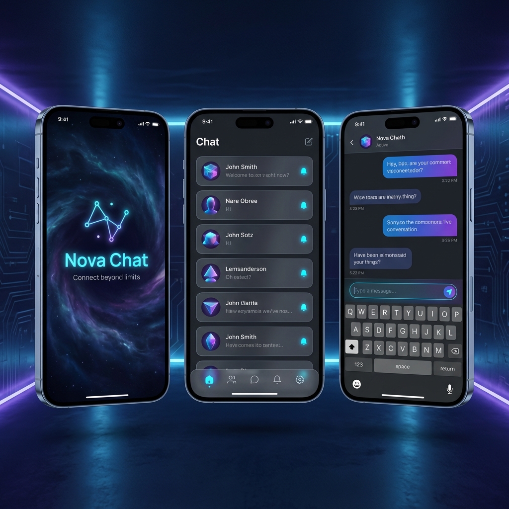 Nova Chat Real-Time Cyber Messenger