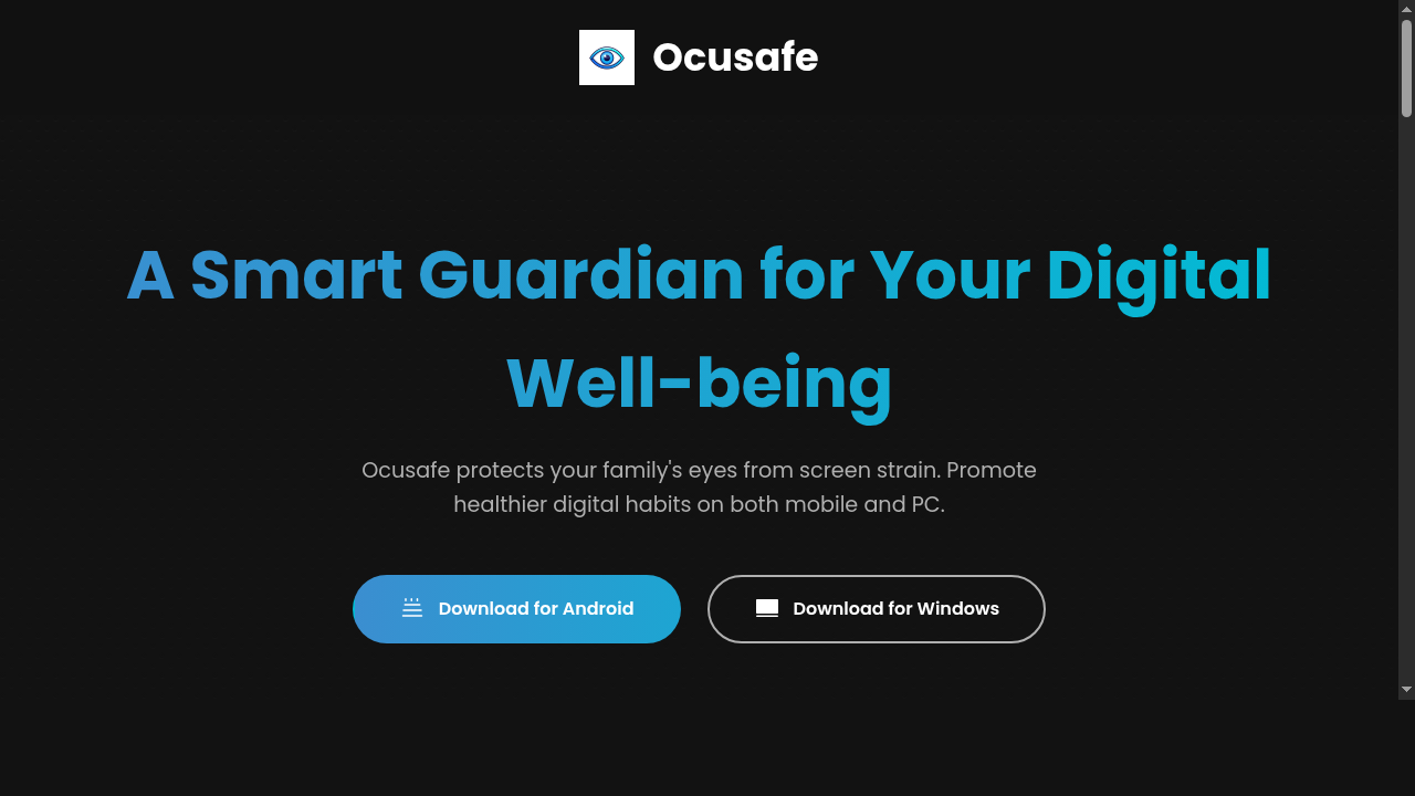 OcuSafe Smart Eye and App Protection Guardian