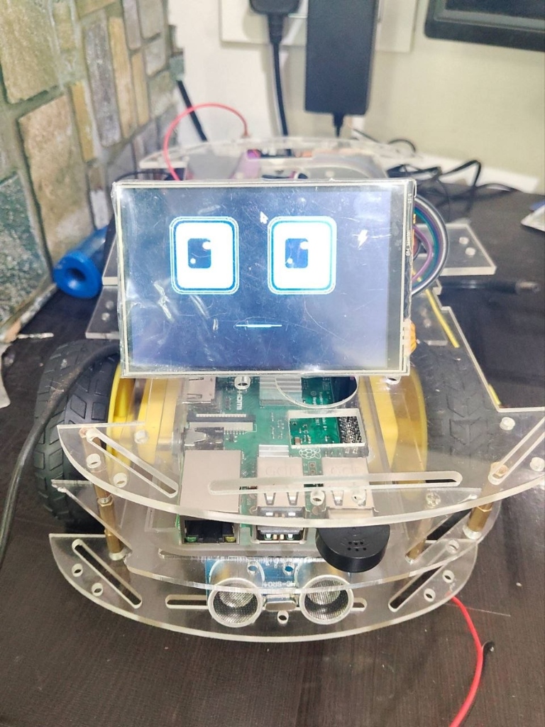 O.M.N.I 1.0 Robotic Companion with Cyber Eyes